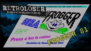 Frogger 81, sinclair zx spectrum, 4k