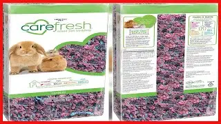 carefresh Dust Free Confetti Natural Paper Small Pet Bedding with Odor Control, 10L