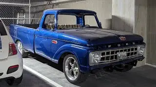 Ford F100 swap LS y suspension tubular QA1