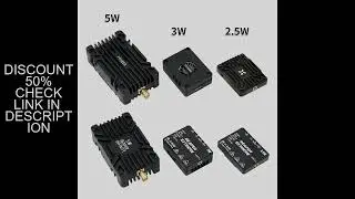 Foxeer Reaper Extreme V2 5.8G 2.5W 3W 72CH Pit FPV VTX Infinity 5W 10W 80CH VTX4.9G-6G Build-in Mic