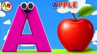 A for apple | अ से अनार | abcd | Abc phonics song nursery rhymes
