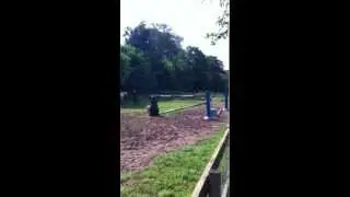 13hh(130cm) pony jumping 5ft(150cm)