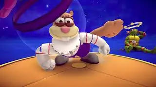 Sandy Arcade Mode on Very Hard |Nickelodeon All-Star Brawl