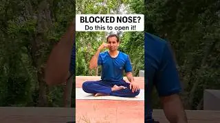 Open Blocked Nose Instantly | Ancient Yogic Technique | Blocked Nose Relief Naturally