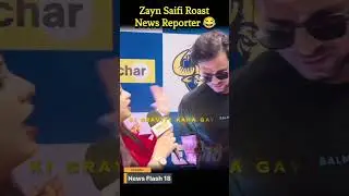 Zayn Saifi Roast News Reporter 😂 | Comedy | R2H | Zayn Saifi