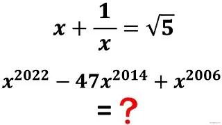 Math Olympiad Question | How to Think Outside the Box? | Math Olympiad Preparation