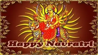 Happy Navratri wishes-Navratri Wishes , Greetings,  Navratri whatsapp Video, Message,E-card-[day-3],