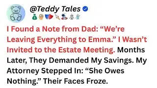 I Found a Note from Dad: &ldquo;We&rsquo;re Leaving Everything to Emma.&rdquo; I Wasn&rsquo;t Invited to the Estate Meeting.