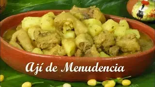 AJI DE MENUDENCIA DE POLLO/RECETA FÁCIL Y ECONÓMICA