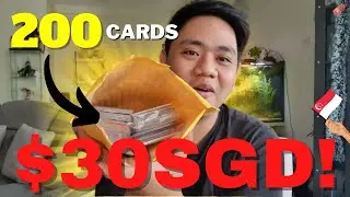 [ENGLISH] Cheapest NBA Basketball Cards Unboxing in Singapore | Cheap Sports Card | Tito Jeffry