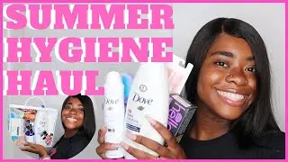 SUMMER HYGIENE HAUL 2020 !! [how to stay fresh all summer long 🌸🧼]