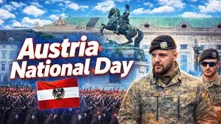 روز ملی اتریش، جشن استقلال، صلح و بی‌طرفی در وین 🇦🇹| Austria National Day Parade 2025