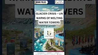 Glacier Crisis: UN's Urgent Warning! UPSC GURUS NEWS PLUS  24/3/25