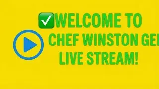 ✅Witamy w transmisji na żywo programu Master Chef Winston GeL!
