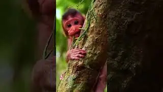 BABY MONKEY  #BabyMonkey #CuteMonkey #MonkeyBaby #BabyMonkeyLove