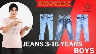 BOYS JEANS 3-16 YEARS | NEW ARRIVALS | HR FASHION WORLD