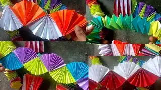 Colourful Paper Craft | School Project Work | Illusion Paper Craft