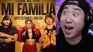 La rapera Chilena que dej&oacute; loco a Coreano Loco 🇨🇱🔥 Flor de Rap