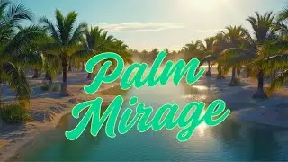 Palm Mirage 🌴 | Tropical Ambient Escape | Zyn & Tides - Islands of Echo (Track 1)