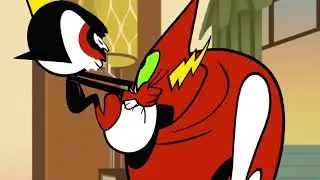 Captain Pete Punches Lord Hater and Commander Peepers