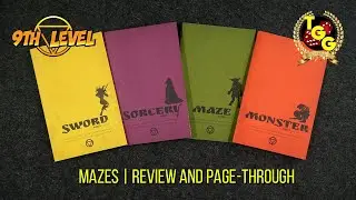 Mazes RPG | Review and Page-Through