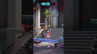 A clean snipe #overwatch #overwatch2 #shorts #sniping #video #short