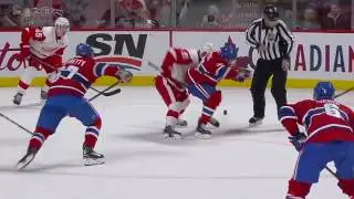 Shea Weber 3-0 Goal - Red Wings @ Canadiens - 11.12.2016 - HD