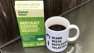 Trying the Alpine Start Instant Coffee