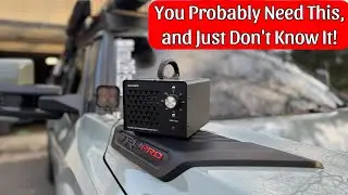 Onamor Ozone Generator.  Perfect For Camping, Vehicles, Pets, Household Odors, etc.  Eliminate Odors