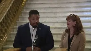 Full presser on 2026 state legislative session Democratic priorities