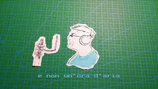 ''Lazza, Tedua - Volgare | cutout animation