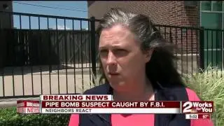 Bixby pipe bomb suspect caught by FBI in Tulsa