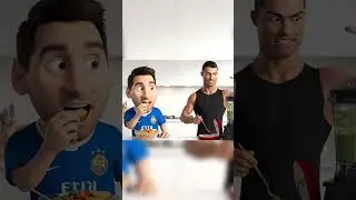 Title: Messi vs Ronaldo: Roommates Gone Wild 😂 | Goal LOL Shorts