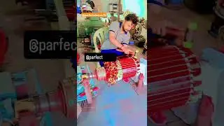 ##22kw 960 rpm  slipring rotor winding guys✅🛠️✅