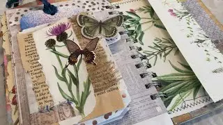 Multi photo layout that looks pretty / junk journal with me / I'm A Cool Mom