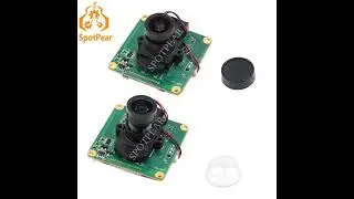 Spotpear Raspberry Pi IMX462 IR CUT Camera Starlight Camera Sensor Onboard ISP Fixed Focus 2MP