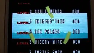 GBA The Legend of Zelda A Link to the Past 000 Total Lives Used