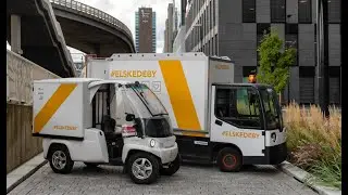 Bylunsj: Testet ny l&oslash;sning for varelevering