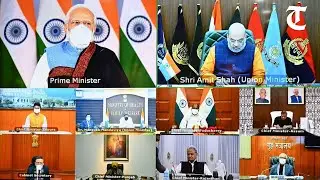 PM Modi holds virtual meeting with CMs amid Covid surge