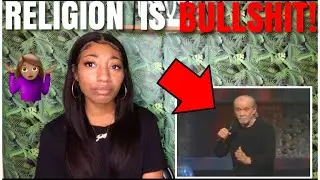 George Carlin - Religion is Bullshit (BEST REACTION) SimplyKash