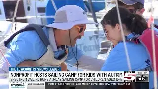 VIDEO: Nonprofit hosting 3-day sailing camp for kids with autism