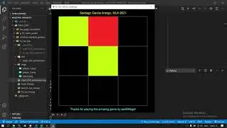 TIC TAC TOE programmed in Python for the MLH: Local Hack Day 2021