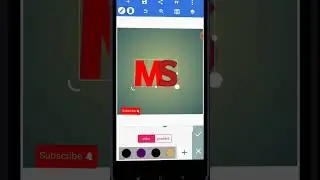 How to Make Flyer Design on Mobile with Pixellab | MS Logo Design Tutorial#ytshorts