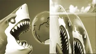 Hungry Shark World VS Double Head Shark Attack - ALL SHARKS UNLOCKED | Android Gameplay [FHD]