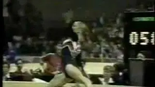 1978 World Championships gymnastics Kathy Johnson floor ex