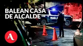 Auto gris se estaciona y balea vivienda del alcalde de Banderilla | Sarah Landa