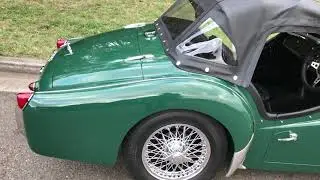 Triumph TR3a walkaround