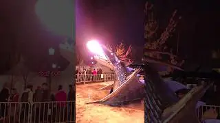 Fire Breathing Dragon in Calgary