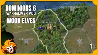 You NEED this AWESOME Mod!!! Dominions 6 WARHAMMER Conversion Mod ~ 01 ~ The Wood Elves