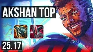 AKSHAN vs RENEKTON (TOP) | Dominating | JP Challenger | 25.17